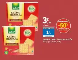 E.Leclerc Gullón - galleta creme tropical oferta