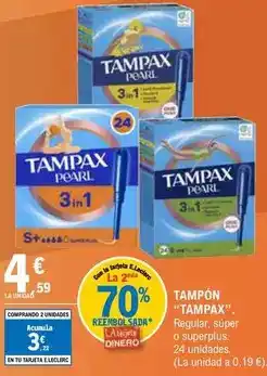 E.Leclerc Tampax - tampon oferta