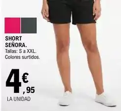 E.Leclerc Short señora oferta