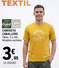 E.Leclerc Camiseta caballero oferta