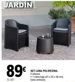 E.Leclerc Set luna poliresina oferta