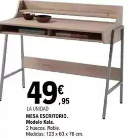 E.Leclerc Mesa escritorio modelo kala oferta