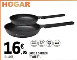 E.Leclerc Lote sartén twist oferta