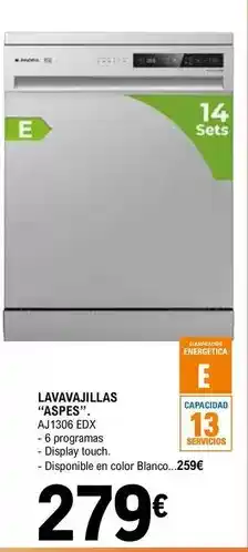 E.Leclerc Aspes - lavavajillas oferta