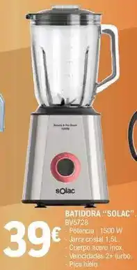 E.Leclerc Solac - batidora bv5728 oferta