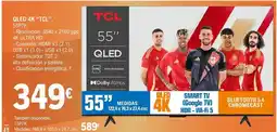 E.Leclerc Tcl - qled 4k 55p7k oferta