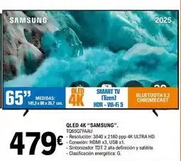 E.Leclerc Samsung - qled 4k tq65q7faau oferta