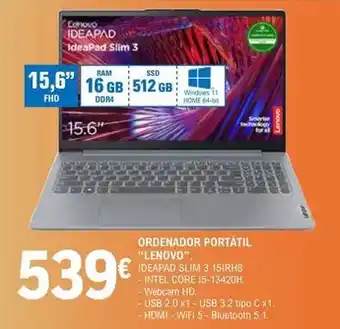 E.Leclerc Lenovo - ordenador portátil oferta
