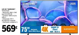 E.Leclerc Samsung - led 4k oferta