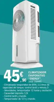E.Leclerc Energy - climatizador evaporativo oferta