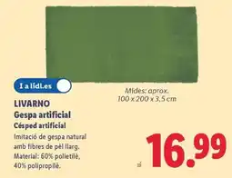 Lidl LIVARNO Gespa artificial Césped artificial oferta