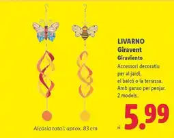 Lidl LIVARNO Giravent Giraviento oferta