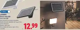 Lidl LIVARNO Focus solar LED oferta