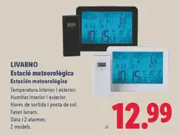 Lidl LIVARNO Estació meteorològica oferta