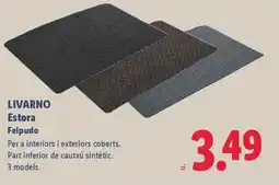 Lidl LIVARNO Estora Felpudo oferta