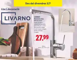 Lidl Aixeta de cuina Grifo de cocina oferta