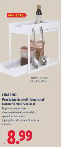 Lidl LIVARNO Prestatgeria multifuncional oferta