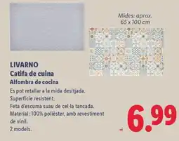 Lidl LIVARNO Catifa de cuina Alfombra de cocina oferta