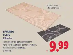 Lidl LIVARNO Catifa Alfombra oferta
