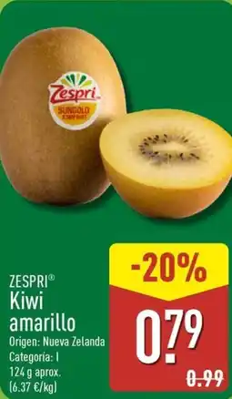 ALDI ZESPRI Kiwi amarillo oferta