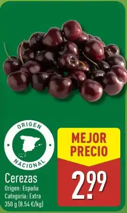 ALDI Cerezas oferta
