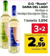 Carrefour Dama del lago - d.o. rueda oferta