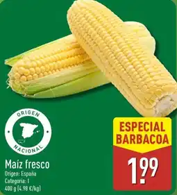 ALDI Maíz fresco oferta