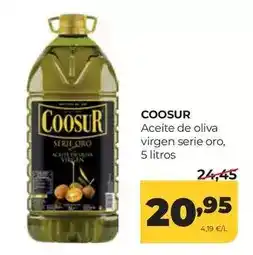 Alimerka Coosur - aceite de oliva virgen serie oro oferta