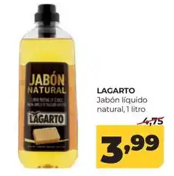 Alimerka Lagarto - jabón líquido natural oferta