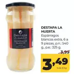Alimerka Destapa la huerta oferta