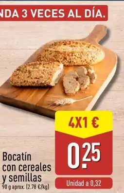 ALDI Bocatín con cereales y semillas oferta