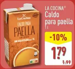 ALDI LA COCINA Caldo para paella oferta
