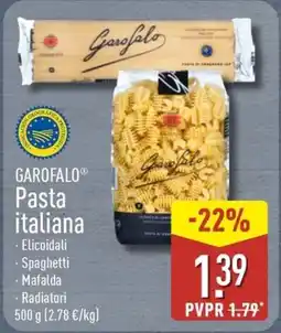 ALDI GAROFALO Pasta italiana oferta
