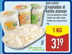 ALDI DAYLICIOUS Ensaladas al estilo alemán oferta