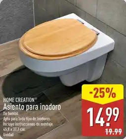 ALDI HOME CREATION Asiento para inodoro oferta