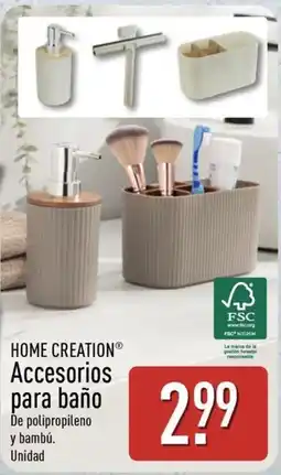 ALDI HOME CREATION Accesorios para baño oferta