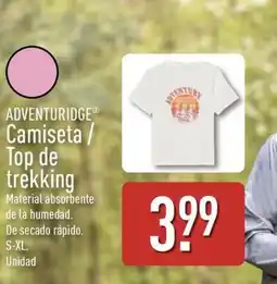 ALDI ADVENTURIDGE Camiseta / Top de trekking oferta