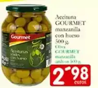 Supermercados Bip Bip Gourmet - aceituna manzanilla con hueso oferta