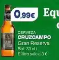 Masymas Cruzcampo - cerveza gran reserva oferta