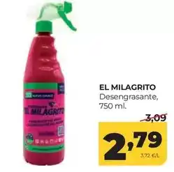 Alimerka El milagrito - desengrasante oferta