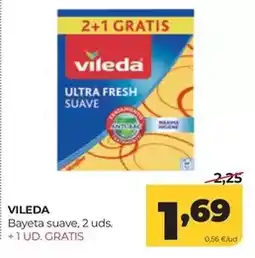 Alimerka Vileda - bayeta suave oferta