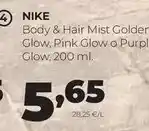 Alimerka Nike - body & hair mist golden glow, pink glow o purple glow oferta