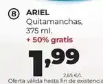 Alimerka Ariel - quitamanchas oferta