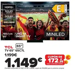 Carrefour TCL TV 65" 65C7L oferta