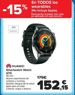 Carrefour HUAWEI Smartwatch Watch GT5 oferta