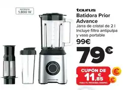Carrefour TAURUS Batidora Prior Advance oferta