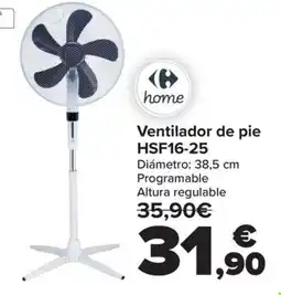 Carrefour Ventilador de pie HSF16-25 oferta