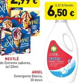 Hiperber Ariel Detergente Básico, 30 dosis oferta