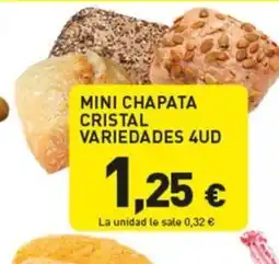 Hiperber Mini chapata cristal variedades 4ud oferta