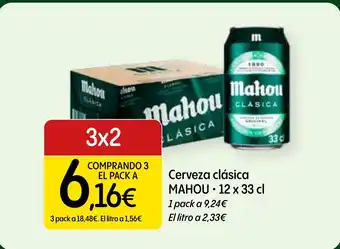 MAHOU Cerveza clásica